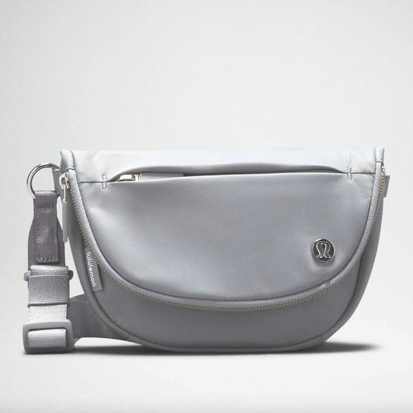 Lululemon All Night Festival Crossbody Micro Belt Bag 2L - Silver Gray