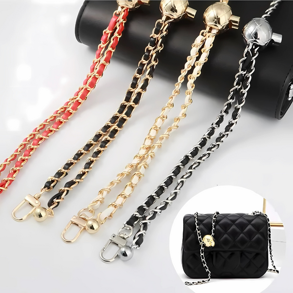 Adjustable Purse Chain Strap - Crossbody to Shoulder Bag