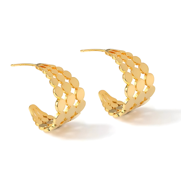 Delia Hoop Earrings