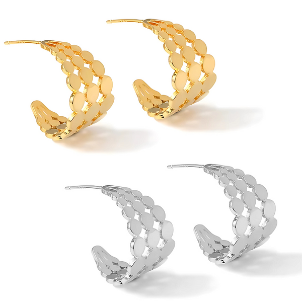 Delia Hoop Earrings