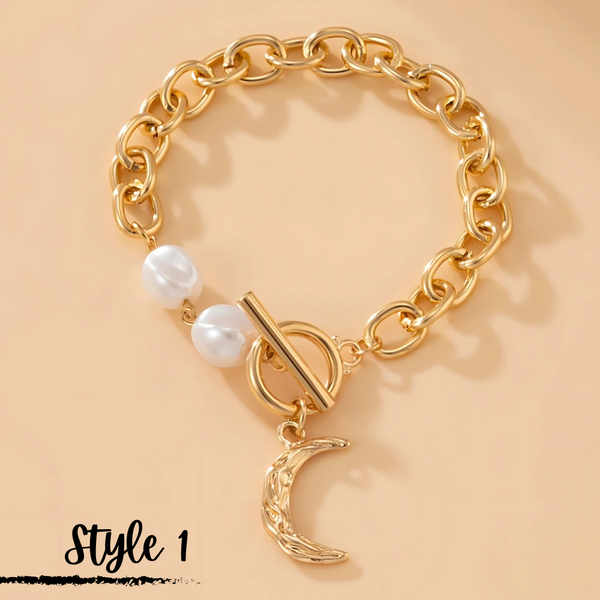 Juno Pearls Charm Bracelet Collection