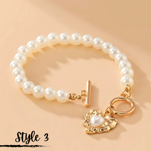 Juno Pearls Charm Bracelet Collection