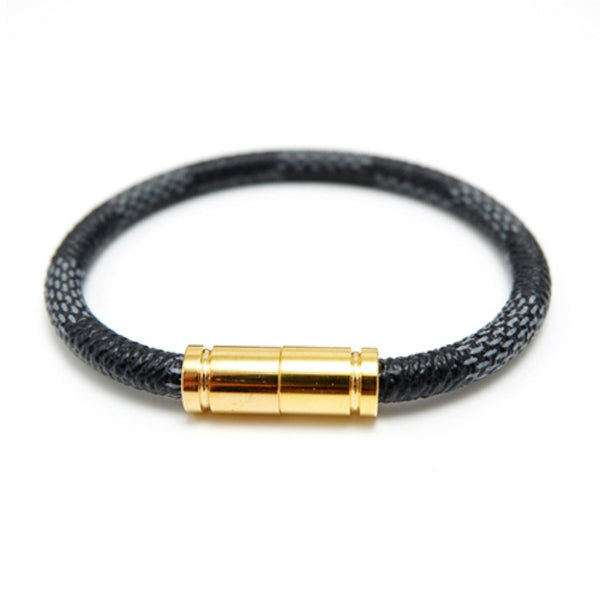 Louis Vuitton LV Braided Leather Bracelet