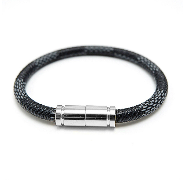 Louis Vuitton Keep It Bracelet Damier Graphite Silver 6287217